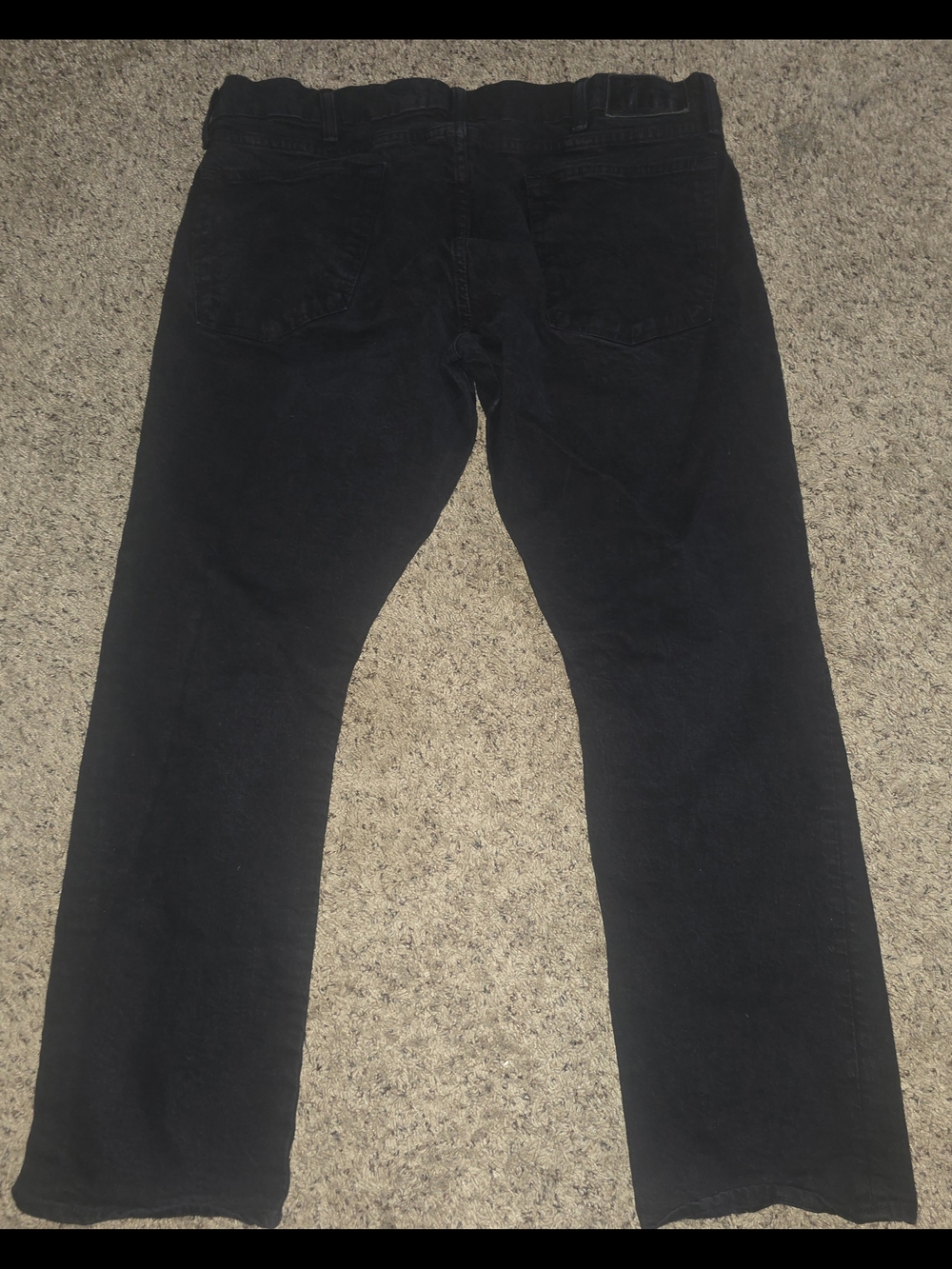 Ralph Lauren Black Corduroy Men's Jeans
